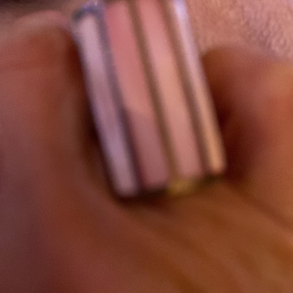 Pink opal ring SIZE 6 Sterling Silver - Picture 4 of 5